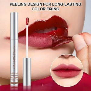 【Waterproof And Smudge-proof】Peel-off Lip Liner No Fading Outline Lip Shape Shows Lip Color 撕拉式唇线笔