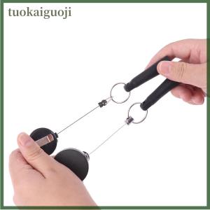tuokaiguoji Camping Heavy Duty Retractable Pen Cap Pull Keychain Holder Reel Carpenter Pencils Anti Lost Rope Key Ring Chain Belt Clip