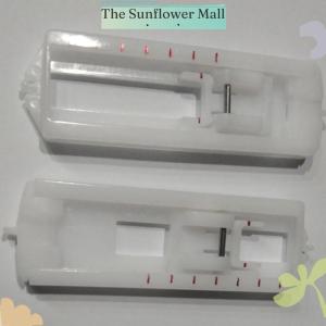 Sunflower 2ชิ้นเครื่องกดชิ้นส่วนสำหรับเย็บกระดุมเจาะรูกระดุมที่เท้า
