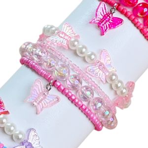 Pinky Bee Gelang Anak Kupu Kristal Set 70310400