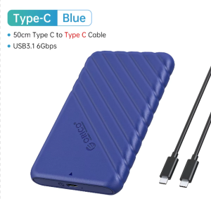 ORICO 2.5 Inch HDD Enclosure SATA to USB3.0 5Gbps 4TB HDD Case Support UASP for Windows 10/8/7/Vista/XP Mac Tool Free