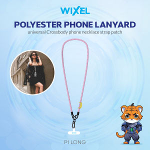 WIXEL PL1 Long Phone Lanyard Tali Gantungan Handphone Crossbody Neck Phone Hanger HP Cross Body Necklece Strap Polyester Kalung Straps Selempang Badan