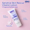 Aiken Derma Care 100g Sensitive Skin Rescue Dry Skin Ultra Light Brightening Vitamin Gel Lotion Body Moisturizer Lotion. 