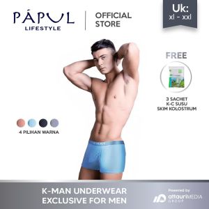 Celana Dalam K-MAN Original - Celana Terapi Kesehatan Pria Modern | Papul Lifestyle