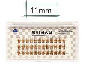 READY STOCK Four Feather Fan False Eyelashes personal grafting eyelashes extension Thin stems grafted with small devil segmented single cluster