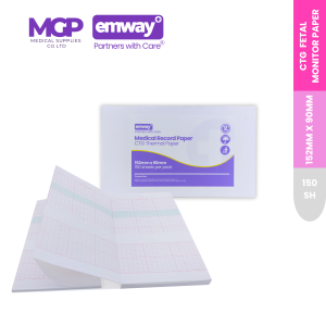 152mm x 90mm x 150sh Emway® CTG Fetal Monitor Paper