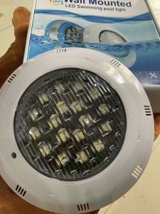 Đèn Led Hồ Bơi Ánh Sáng trắng 4000K 18W-12V/24V Vỏ Nhựa