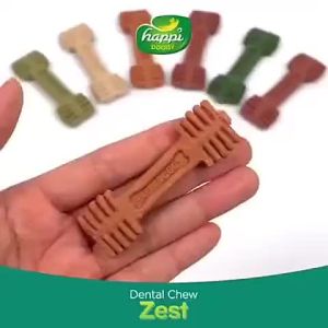 150gr (2.5"18pcs/4"6pcs) - HAPPI DOGGY Dental Chew Zest /Care /Hard Chew 150gr (2.5"18pcs) - DOG SNACKS