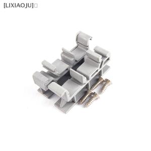 [LIXIAOJU] PCB 25mm DIN Rail Mounting Adapter Circuit Board Bracket Holder Carrier Clips