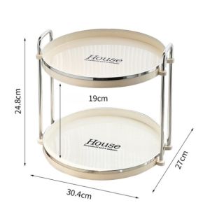 Rak Tingkat Kosmetik Storage Rack Display Make up Kitchen Bathroom Organizer