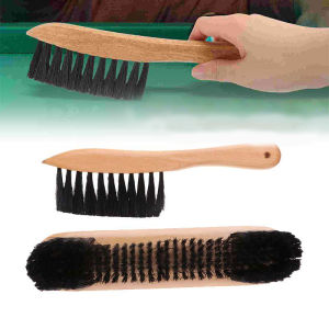 2Pcs/set Billiard Brush Rail Brush Table Brush Billiard Table Brush Billiard Table Cleaning Tools
