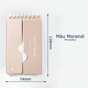 Sổ từ vựng Word Study học từ mới hiệu quả Sổ 80 trang kích thước khổ (128 x 74) mm-NIEVE