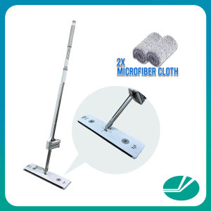 Microfiber Self Wringing Washable Floor Cleaning Mop [LOCAL STOCK AVAILABLE]