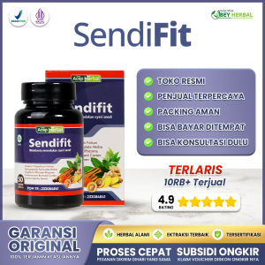 Obat Saraf Kejepit Saraf Kejepit Bokong - Syaraf Kejepit Pada kaki Saraf Kejepit Pinggang Saraf Kejepit Tulang Ekor Saraf kejepit Di Leher Saraf Terjepit Di Bahu Urat Syaraf Kejepit Di Punggung | SendiFit 50 Kapsul Original