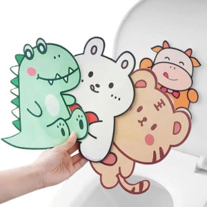 10pcs Stiker Parfum Toilet Pewangi Kamar Mandi WC Pengharum Ruangan Tempel Karakter