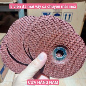 Đá mài vẩy cá chuyên mài inox đá mài mỏng đá mài đỏ loại 1 tấc kích thước 100x3x16mm đá mài vẩy cá mài đá hoá cương - Cửa Hàng Nam