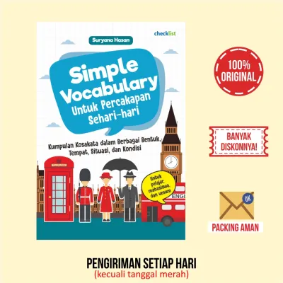 Buku Belajar Bahasa Inggris Simple Vocabulary