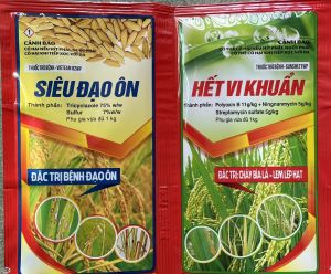 [50 Cặp] Cặp Siêu đạo ôn 20gr - hết vi khuẩn 20gr - Giúp Cây Xanh Mướt - Sạch Bệnh Đạo Ôn - Cháy Bìa Lá - Lem Lép Hạt