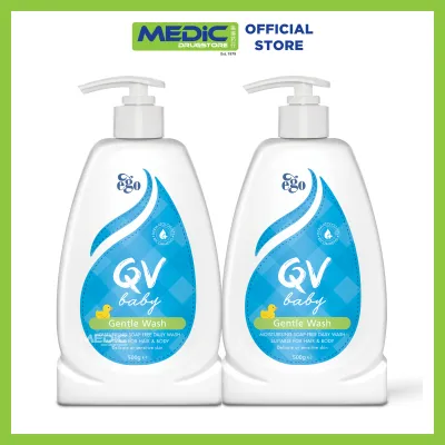 [Bundle of 2] QV Baby Gentle Wash 500G - By Medic Drugstore