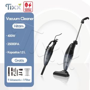 TIXX Vacuum Cleaner 25000Pa Handheld 2 in 1 Silent Vacuum Cleaner home penyedot debu Alat Penyedot Debu Multifungsi Penyedot Debu Handheld 500Watt Pembersih Penghisap Debu Wired