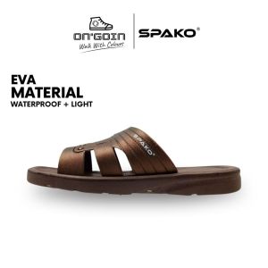 Spako ( Made In Malaysia ) Thick Sole Men Slip On SandalsSize 39-44 By OnGoin Malaysia
