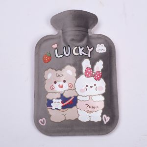 Túi chườm nóng nhung mềmgiảm đau bụng kinh túi chườm giữ ấm hạ sốt 500ml GA62