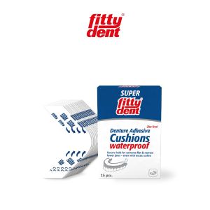 Fittydent Denture Super Adhesive Waterproof -  Zinc free formula