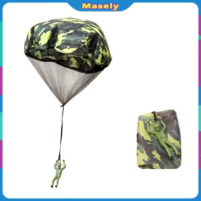 Masely Hand Throwing Parachute Kids Toy Children Fly Parachute Sport Educational Toys