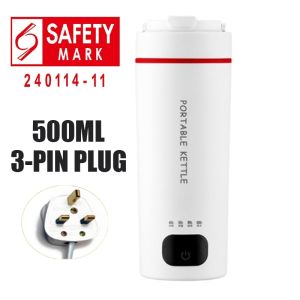 SG Stock Portable Electric Kettle Thermal Cup portable travel kettle Travel Water Boiler with LCD Smart Water Kettle