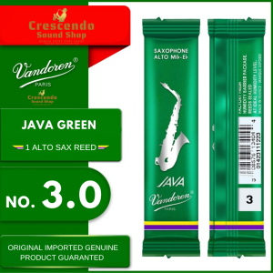 Vandoren Reeds JAVA Green Alto Saxophone Reed Durable Saxophone Reeds Saxophone Accessory