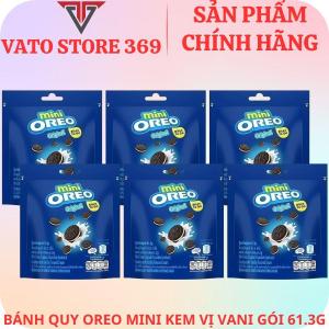 Bánh quy OREO mini socola vị vani gói 61.3g