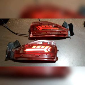 Lampu LED Bumper Belakang Reflektor Mata Kucing Mobil All New Fortuner