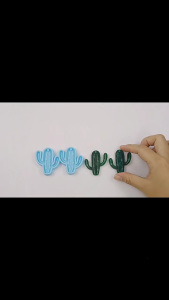 Khuôn nhựa Silicone Bông tai nhựa Khuôn Xương Rồng nhựa Epoxy đúc khuôn cho Diy Keychain làm