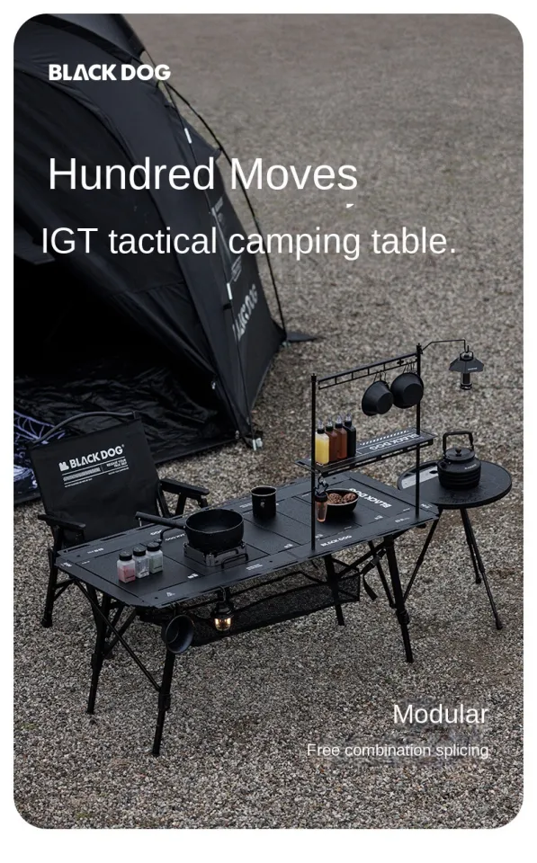 アウトドア BLACK DOG MOVES IGTテーブル アウトドアテーブル