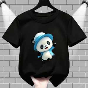 Baju Kaos Anak Panda Lucu Laki-laki/perempuan All Size S-XXL bahan Katun termurah terbaru