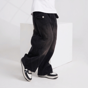 Quần Jean Bé Trai 8-38Kg (2-9 Tuổi) BL HALO Quần Dài Bé Trai Vải Bò Mềm Dáng Suông Ống Rộng Phong Cách Thời Trang QJB12