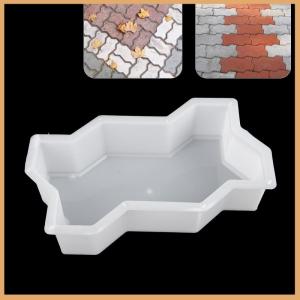 Bopin DIY PATH Maker แม่พิมพ์คอนกรีตสวนถนนแม่พิมพ์ถนนปูอิฐแม่พิมพ์