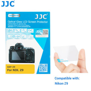 JJC kính cường lực miếng dán bảo vệ màn hình LCD cho máy ảnh Nikon Z9 Z9 Z8 chống trầy xước HD trong suốt bong bóng kính cường lực miễn phí kính cường lực tấm chắn màn hình
