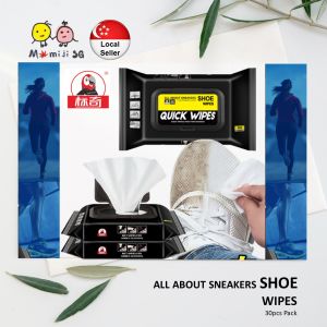 ALL ABOUT SNEAKERS SHOE WIPES (30pcs/pack) Disposable Shoe Cleaning Wet Wipes