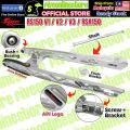 API Racing Swing Arm Panjang +2inch SRL115 WAVE125 RS150 RSX Y15ZR Heavy Duty Cutting Standard WAVE125s Ysuku KingDrag. 