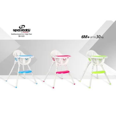 High Chair Space Baby SB -920 ( 4 in 1/ kursi makan)