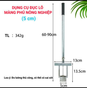 Dụng Cụ Đục Lỗ Màng Phủ Nông Nghiệp Tiện Lợi Cho Nhà Nông