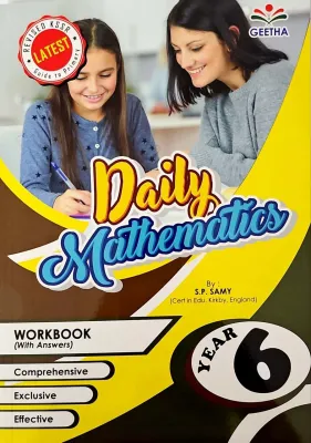 Daily Mathematics & Panduan Matematik Harian Geetha Year 1 2 3 4 5 & 6