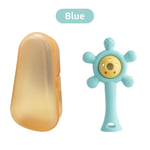 Ivorybaby Teether Rattle Bayi Mainan Gigitan Bayi Silikon BPA Free