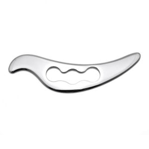 【Grosir Murah】Stainless Steel Gua Sha Board Alat Pijat Tubuh Perawatan Kesehatan Kulit Face Wajah Pengencang