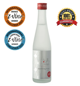 Ninki-Ichi Sparkling Junmai Ginjyo SAKE (1/2/6 btls)