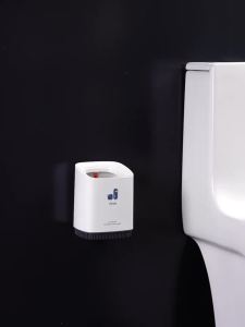 Vision Toilet Brush With Rack Toilet Wall-mounted Long Handle Soft Hair Brush Household Cleaning Set Bathroom Storage Holder