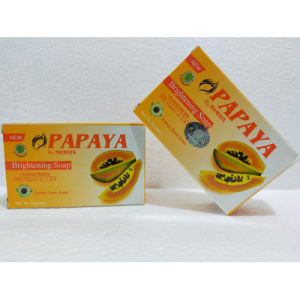 Mamaya Sabun Mandi Pepaya Brightening 70gram Sabun Batang
