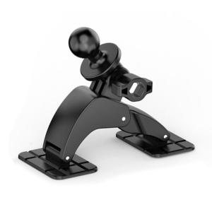 Flexible Universal 360 Degree Rotating Car Phone Holder Support 17mm Ball Head Adhesive Dashboard Mount Plastic Bracket
