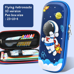 3D Unicorn Cute Pencil Case Cartoon Stationery Box Girls Color Pencil Box Student Pen Case